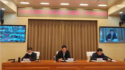 河北省農業農村廳召開全省農業轉基因生物安全監管工作視頻會議