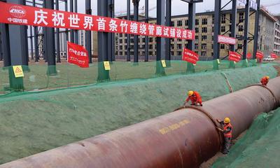 竹纏繞新技術應用市場開發(fā)亟待重視